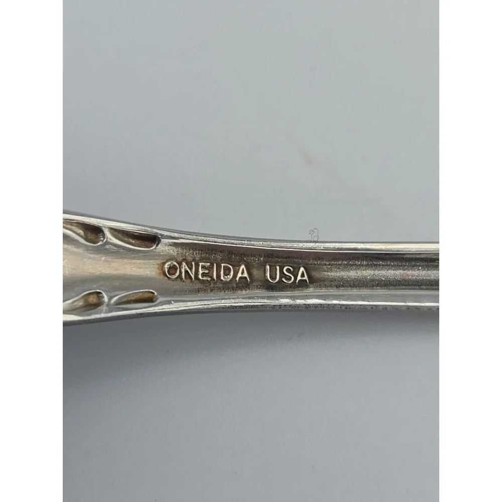 Oneida‎ USA Arbor True Rose Stainless Flatware Lot of 3 Teaspoons 6